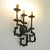 Brutalist Wrought Iron Wall Lamps, 1960s, Set of 2 For Sale - Image 10 of 15