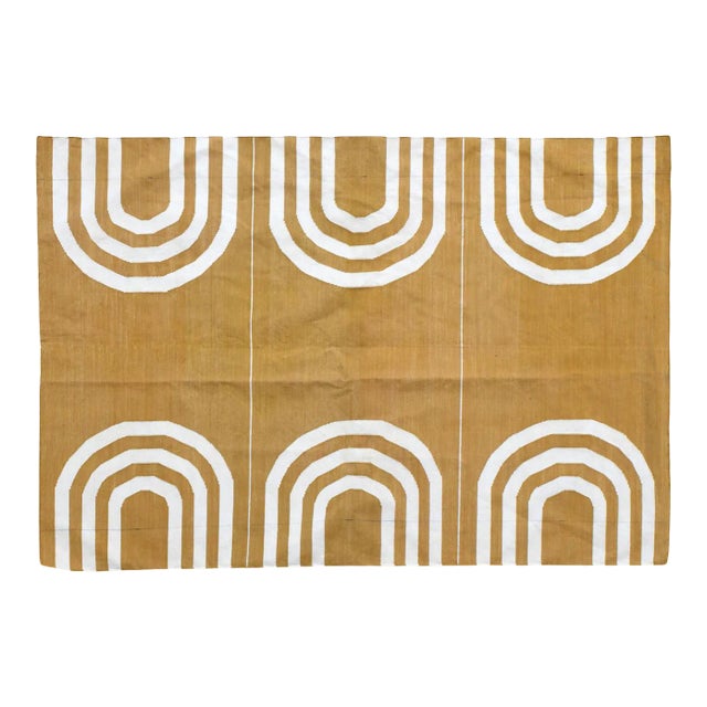 Oriane Rug, 5x8, Mustard For Sale