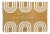 Oriane Rug, 5x8, Mustard For Sale