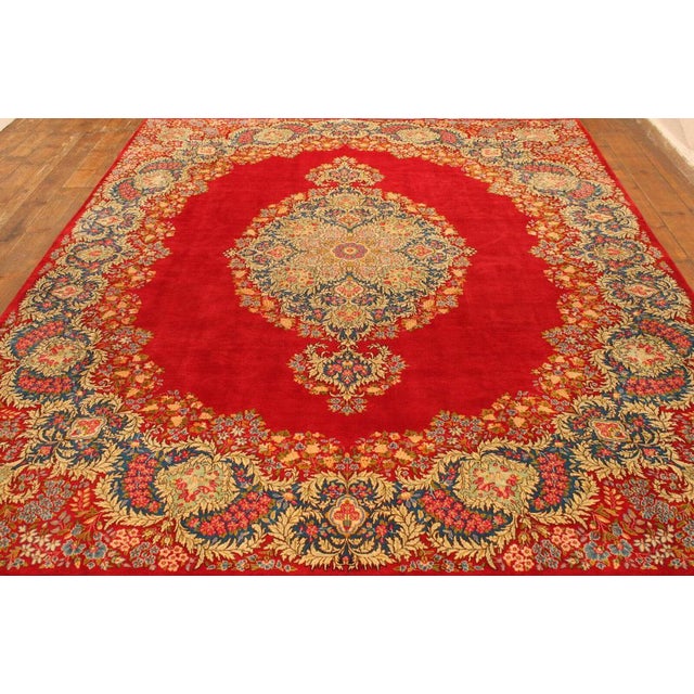 Middle Eastern Hand-Knotted Rug For Sale - Image 5 of 11