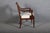 Wood Antique English Regency Biedermeier Armchair in Mahogany, 1840 For Sale - Image 7 of 18