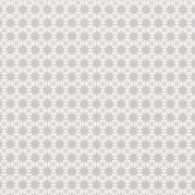 Schumacher Sample - Schumacher Cosmos Wallpaper in Neutral For Sale - Image 4 of 5