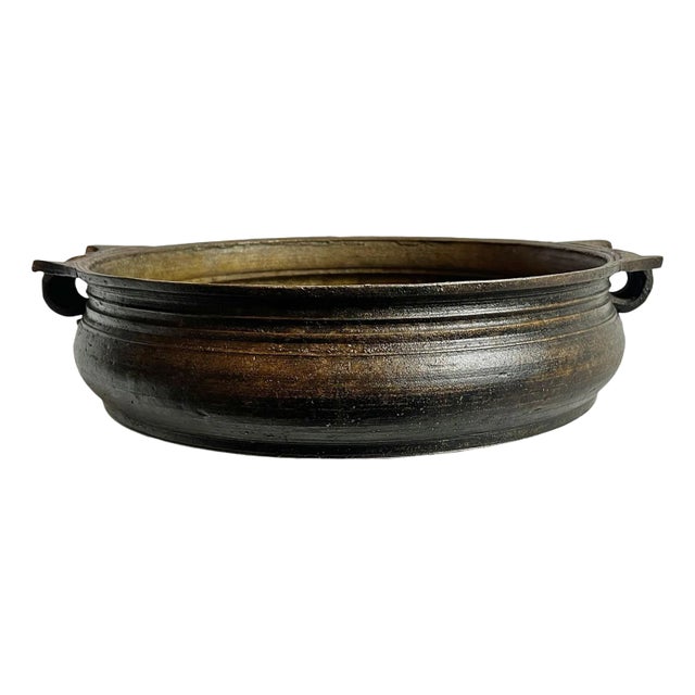 Antique Bronze Urli Bowl For Sale