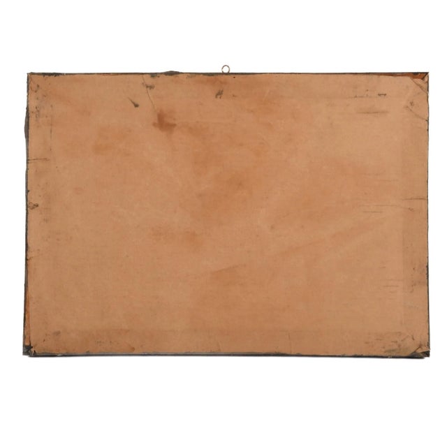 Late 20th Century Framed Punakawan Charriot Ride Reverse Glass Painting For Sale - Image 5 of 11