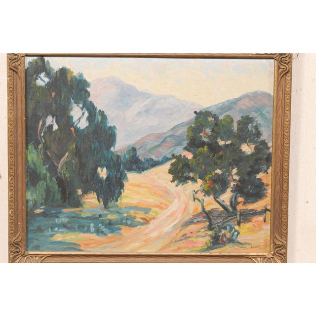 Mid 20th Century American West Landscape, Framed, Mid 20th C For Sale - Image 5 of 12