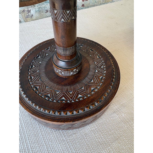 Antique Eastlake Carved Wood Candelabras – Pair For Sale In New York - Image 6 of 9