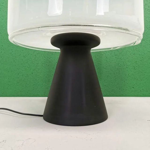Concerto Table Lamp in Murano Glass by Roberto Pamio for Leucos, 1970s For Sale - Image 6 of 9