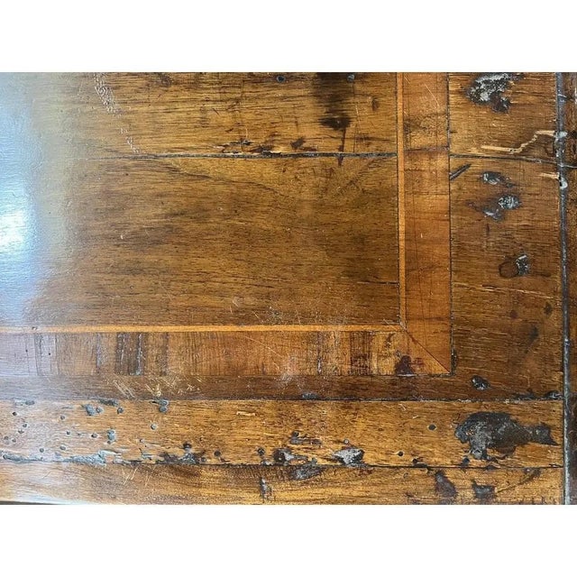 Italian Neoclassical Walnut Chest of Drawers, Hand-Carved, Mid 1700s For Sale - Image 10 of 12
