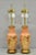 Vintage Marbro Chinoiserie Salmon Coral Pink Porcelain Table Lamps - A Pair For Sale - Image 12 of 12