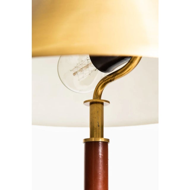 Vintage Brass Table Lamp from Falkenbergs Belysning For Sale - Image 6 of 9