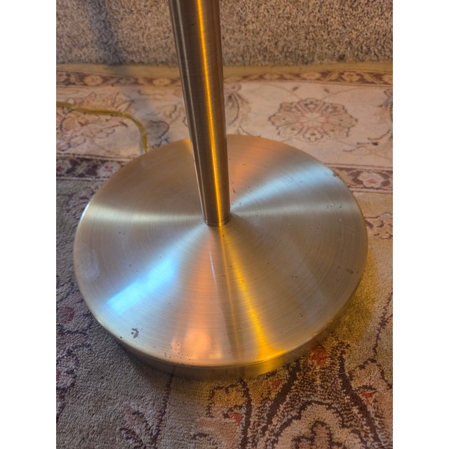 Ralph Lauren Brass Finish Articulated Swing Arm Floor Standing Lamp For Sale - Image 9 of 10