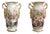 Painted Ceramic Vases, Set of 2 For Sale