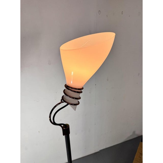 Italian Murano Floor Lamp by Gino Vistosi for Vistosi, 1990s For Sale - Image 9 of 18