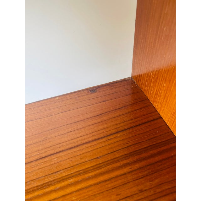 Vintage Teak Shelving Unit with Drawer, 1970s For Sale - Image 10 of 18