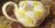 1990s MacKenzie-Childs Aurora Yellow Check Enamel Creamer & Lidded Sugar Bowl Set W/ Spoon – 1990s For Sale - Image 16 of 18