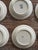 1960s 1960s Arabia Finland Karelia 7.75 Inch Stoneware Plates Brown Rim Vintage Dinnerware - Set of 8 For Sale - Image 5 of 9