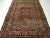 Tangerine 19Th Century Persian Kerman Lavar Rug, Handwoven Medallion Floral Pattern With Silk Highlights, Gold & Red, 4’ X 6’ For Sale - Image 8 of 8