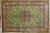 Persian Antique Persian Tabriz Wool 7x10 Green, Blue & Orange Handmade Area Rug #9902847 For Sale - Image 3 of 5
