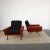 Set of Armchairs by Sergio Saporiti for Saporiti Besnate Italia Brothers, 1960s, in Good conditions. Designed 1960 to 1969...