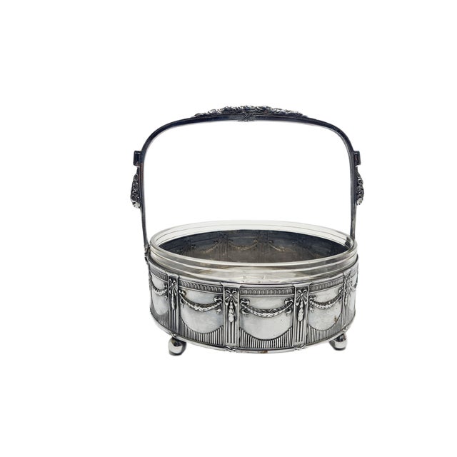 Antique Art Nouveau Fruit Basket, 1900s For Sale - Image 13 of 18