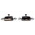 20th Century Silver Table Dishes with Glass Inserts attributed to Emil Hermann, Germany, Set of 2 For Sale - Image 9 of 9