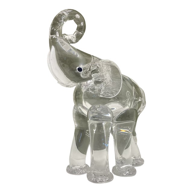 Murano Glass African Elephant, 1960s For Sale