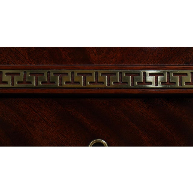Brown Kindel Neoclassical Mahogany Winterthur End Table For Sale - Image 8 of 18