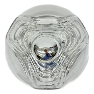 Wave Glass Wall Lamp from Peill & Putzler, 1970s For Sale