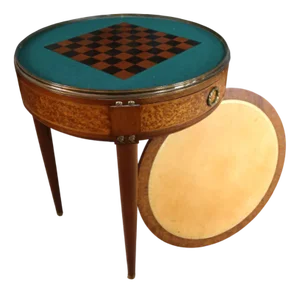 Burl Game Table, 1940s