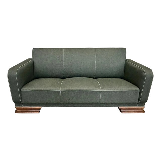 1930s Art Deco Sofa For Sale