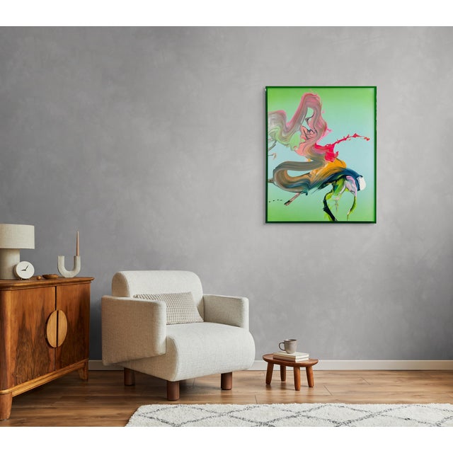 Size without the frame: 100 x 80 cm (39.4 x 31,5 in) Size including the frame: 101 x 81 cm (39.8 x 31.9 in) Barcelona...