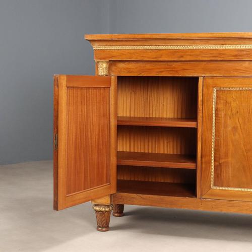 Empire Style Sideboard in Walnut For Sale - Image 3 of 11