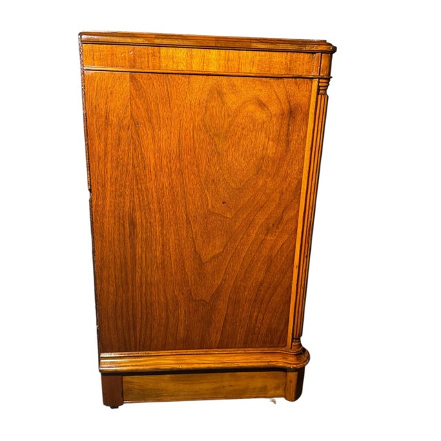 Vintage Art Deco Burled Wood Cabinet With Inlay Detail, 1920s-1930s For Sale - Image 10 of 18