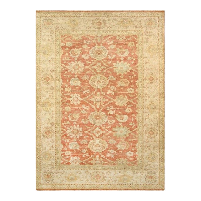 Pasargad Home Sultanabad Rust Wool Area Rug-12' 1'' X 14'11'' For Sale