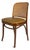 Single Patinaed Bentwood Prague Model 811 Side Dining Chair in Walnut & Leather Attributed to Josef Frank for Stendig, Poland, C. 1960s For Sale