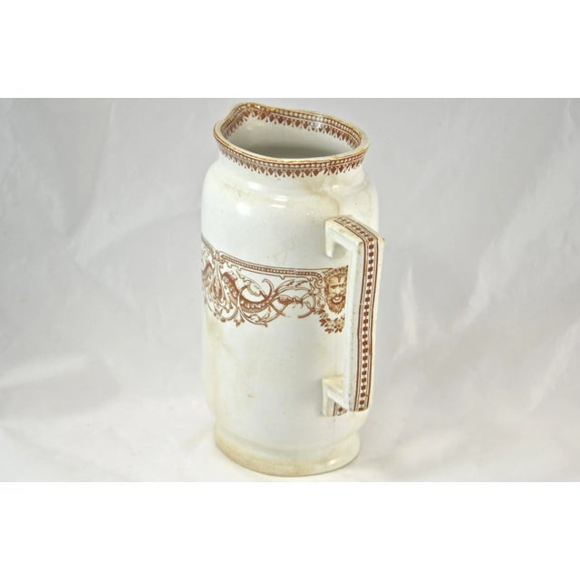 1800s English Transferware Pitcher For Sale In Chicago - Image 6 of 10