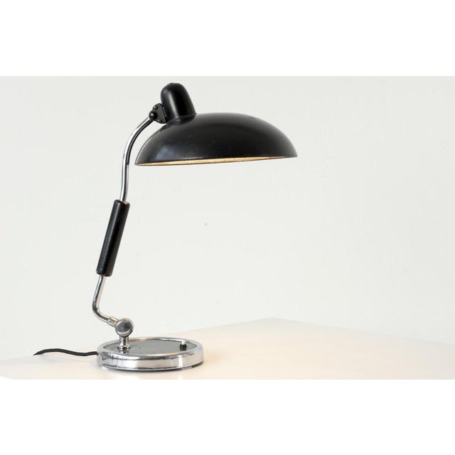 Christian Dell Model 6632 Desk Lamp by Christian Dell for Kaiser, Germany, 1930s For Sale - Image 4 of 14