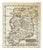 Antique Miniature Map of Ireland by Du Val, 1679 For Sale