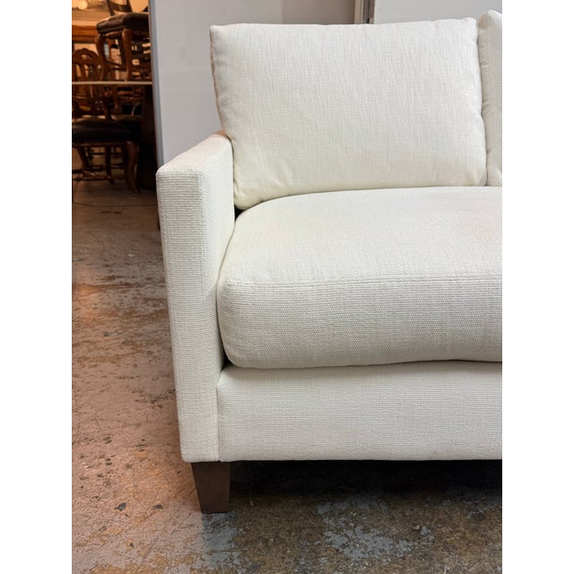 Wood Norwalk Furniture Louise Sectional With Chaise For Sale - Image 7 of 12