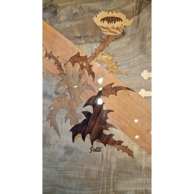 Wood Gallé Side Table from Emile Gallé, 1890s For Sale - Image 7 of 18