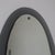 Glass Mid-Century Modern Italian Oval Mirror attributed to Cristal Art, 1960s For Sale - Image 7 of 9