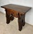 Rustic Hand-Carved Walnut Stool or Side Table, Early-20th Century For Sale - Image 9 of 12