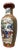 Large Asian Porcelain Vase with Lively Scenes, 1930s For Sale