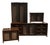 John Stuart Mid-Century Modern Walnut & Cane 4-Piece Bedroom Suite For Sale