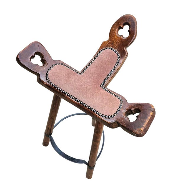 Brutalist Marbella Bar Stool For Sale - Image 4 of 13