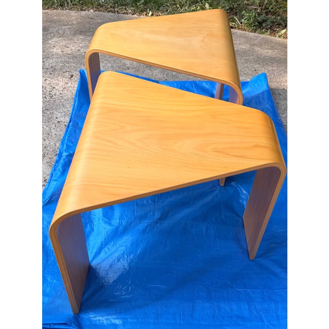 Mid-Century Modern Ekornes Mid Century Modern Side Tables For Sale - Image 3 of 11