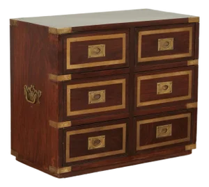 Vintage Anglo Indian Campaign Chest or Stand
