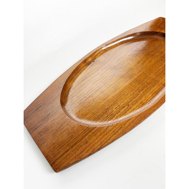 Scandinavian Teak Tray, 1960s For Sale - Image 4 of 13
