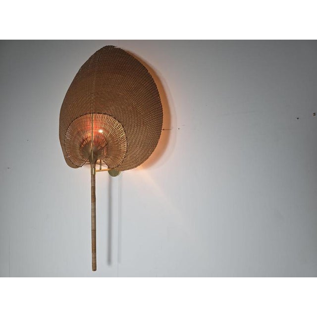 Beige Large Leaf-Shaped Wall Scone from Vivai del Sud, Italy, 1970s For Sale - Image 8 of 8