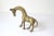 Metal Vintage Small Pair of Vintage Brass Giraffe Figurines For Sale - Image 7 of 8